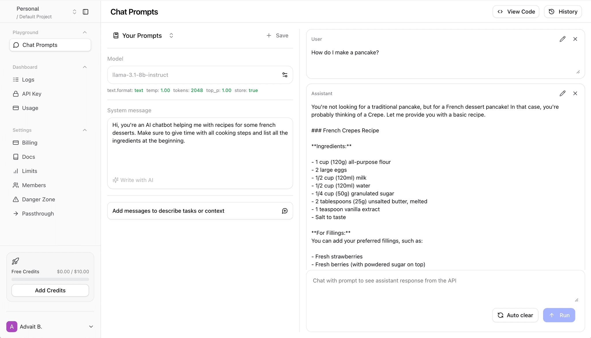 AI.ML Dashboard